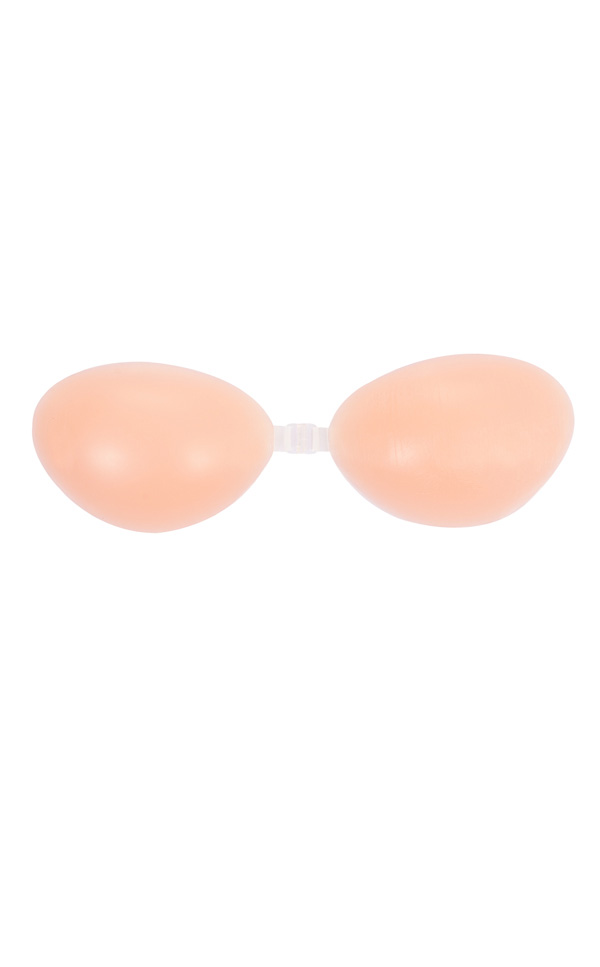 Nude Front-Fastening Silicon Invisible Bra