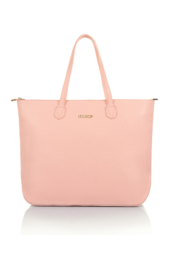 'Pin Up' Peach House of CB Vegan Leather Tote