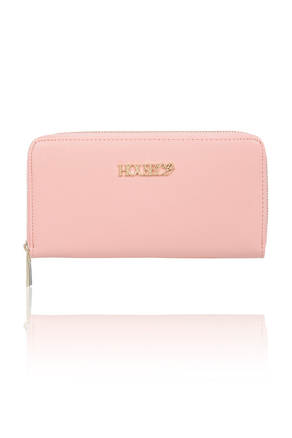 House Of CB Zip Around Purse Peach