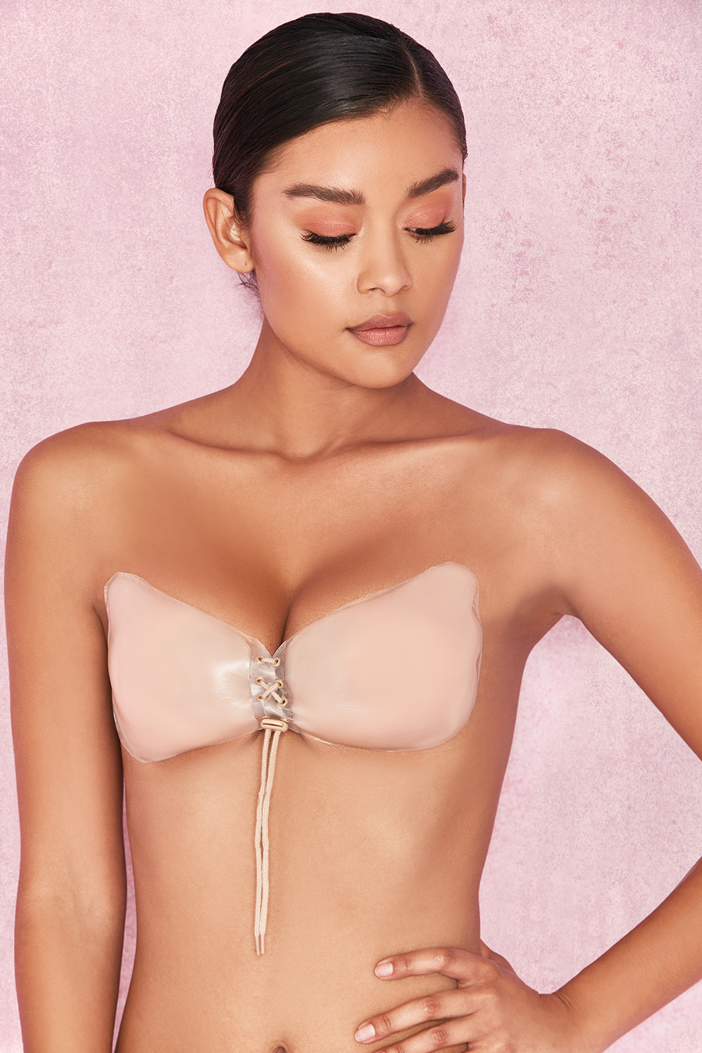 Silicon Nude Push Up Invisible Bra